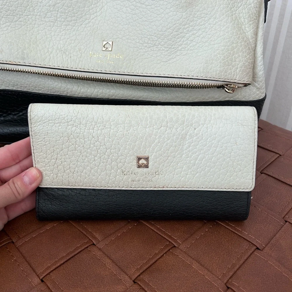 Kate Spade New York Southport Avenue Maria Large Handbag & Matching Wallet - Picture 11 of 16